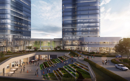 鼎成时代广场内景