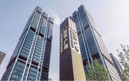 国锐广场外立面