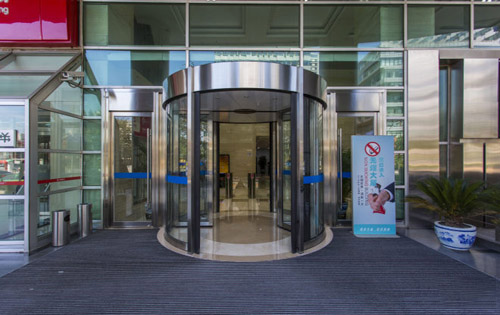 和乔大厦旋转门