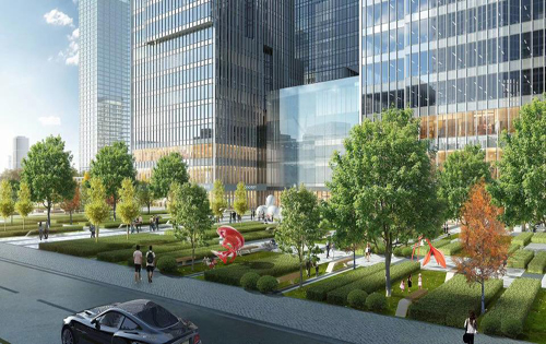 金唐西联大厦效果图1