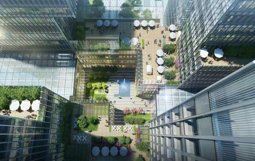 金唐西联大厦效果图2